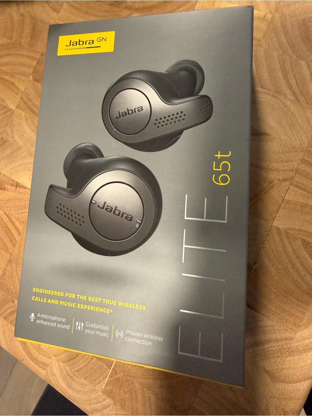 Jabra Elite 65t True Wireless Earbuds — Black
